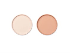 Liewood rose mix silicone plate Gabriel (2-pack)